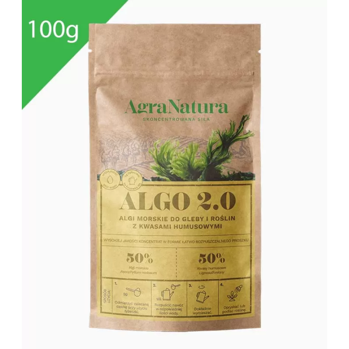 ALGO 2.0 100g algi morskie z kwasami humusowymi AGRA NATURA