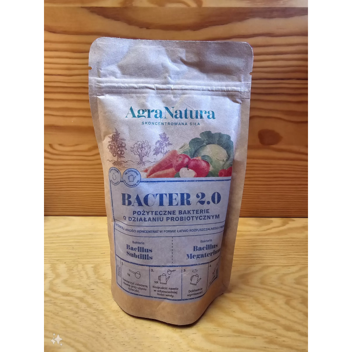 BACTER 2.0 100g pożyteczne bakterie do gleby AGRA NATURA