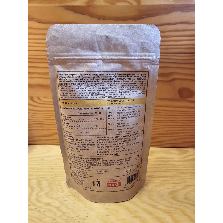 ALGO 2.0 100g algi morskie z kwasami humusowymi AGRA NATURA
