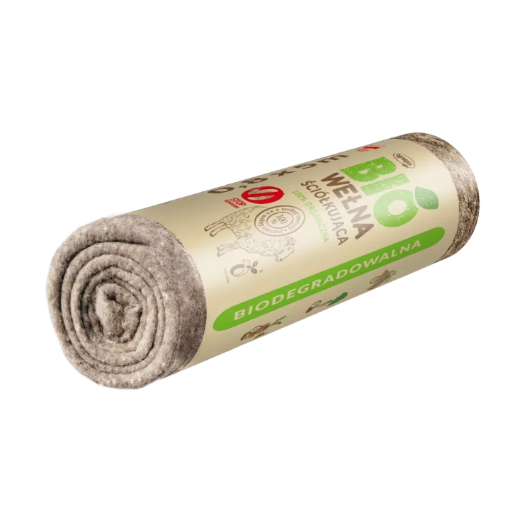 BIO WEŁNA DO ŚCIÓŁKOWANIA 0,8 x 5m 250g 