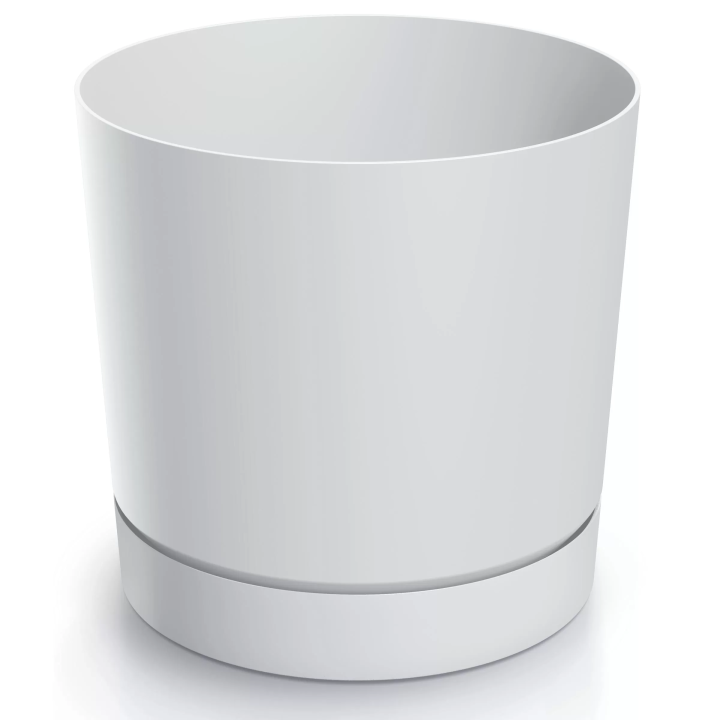 Doniczka DPOP110 Tubo P - biały 11cm