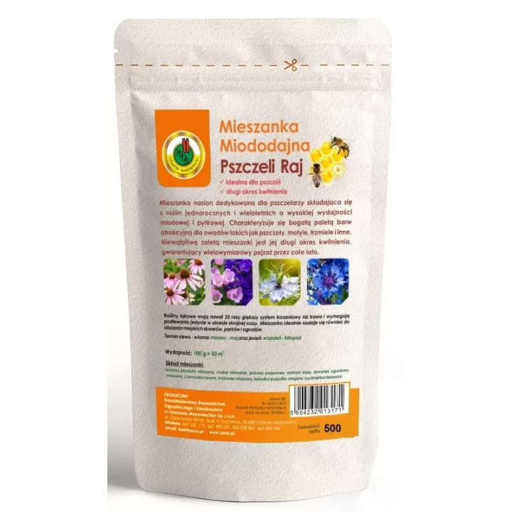 ŁĄKA KWIATOWA PSZCZELI RAJ PNOS 500g