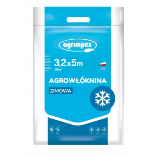 AGROWŁÓKNINA ZIMOWA BIAŁA P-50 3,20x 5m