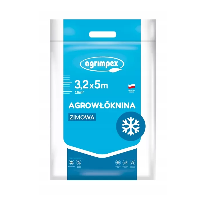AGROWŁÓKNINA ZIMOWA BIAŁA P-50 3,20x 5m