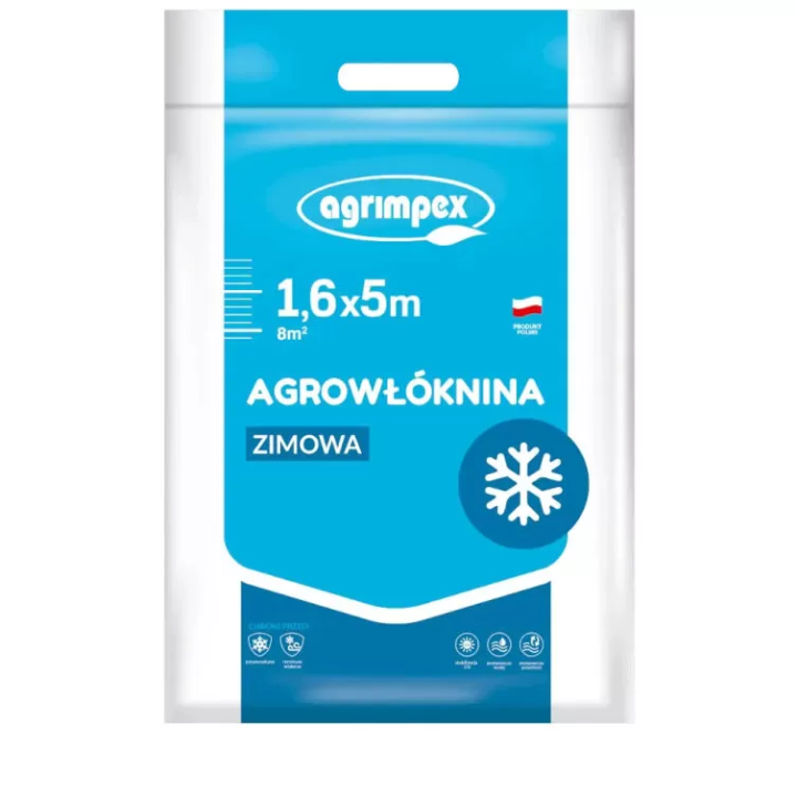 AGROWŁÓKNINA ZIMOWA BIAŁA P-50 1,60x 5m