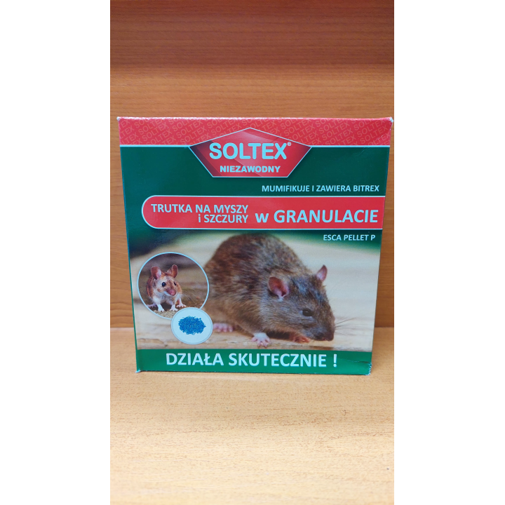 SOLTEX TRUTKA NA MYSZY I SZCZURY W GRANULACIE 100G