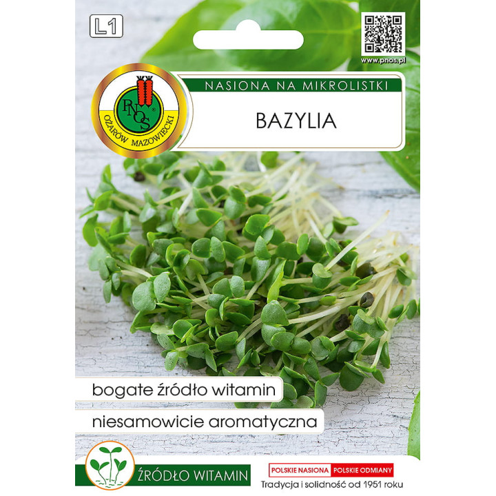 NASIONA NA MIKROLISTKI BAZYLIA 1g