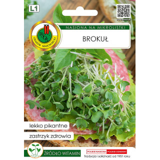 NASIONA NA MIKROLISTKI BROKUŁ 5g