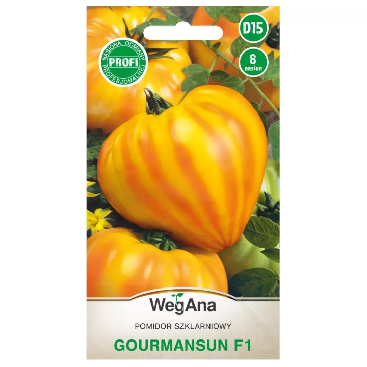 Pomidor Gourmansun mieszaniec (F1) 8 nasion WegAna