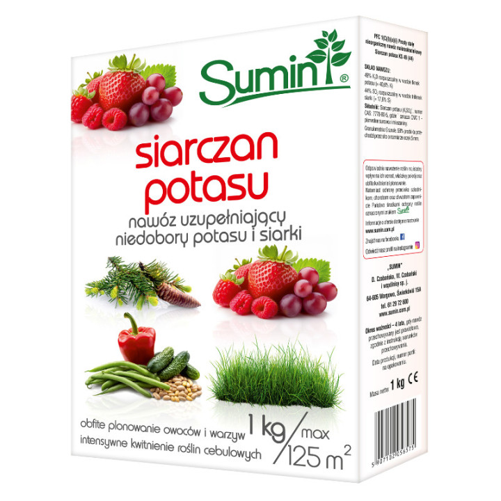 SUMIN SIARCZAN POTASU 1 KG