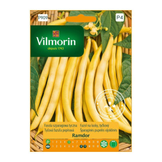 Fasola szparagowa tyczna żółta Ramdor 10g 