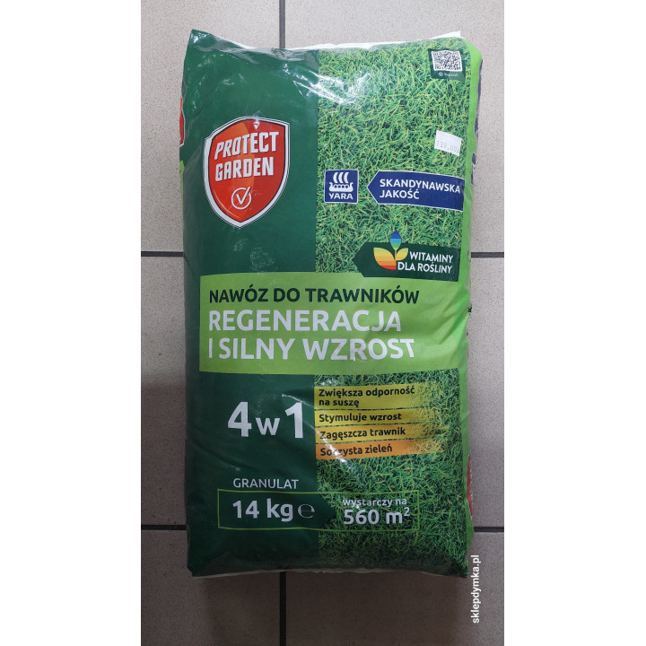 NAWÓZ PROTECT GARDEN DO TRAWNIKA 14kg REGENERACJA I SILNY WZROST