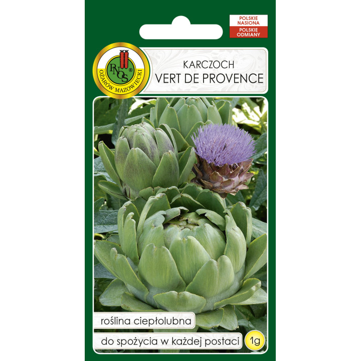 KARCZOCH ZWYCZAJNY VERT DE PROVENCE 1g,.