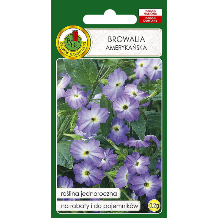 BROWALIA AMERYKAŃSKA NIEBIESKA 0,2g