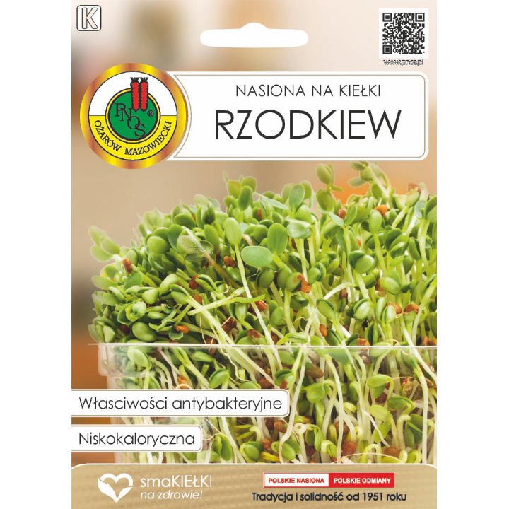 NASIONA NA KIEŁKI RZODKIEW 20g