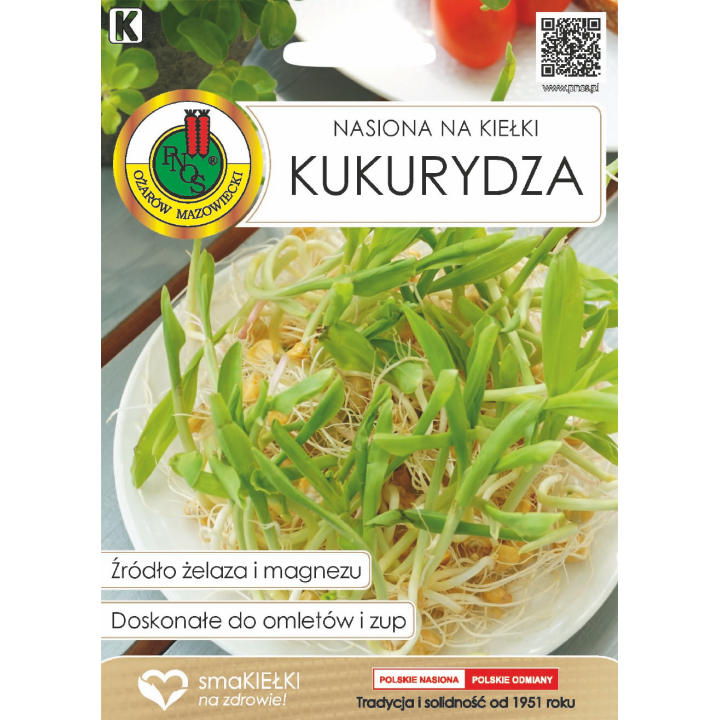 NASIONA NA KIEŁKI KUKURYDZA 40g