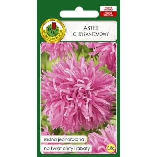 ASTER CHRYZANTEMOWY RÓŻOWY 0,8g