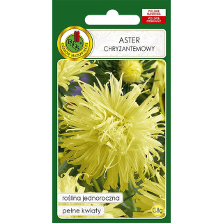 ASTER CHRYZANTEMOWY ŻÓŁTY 0,8g