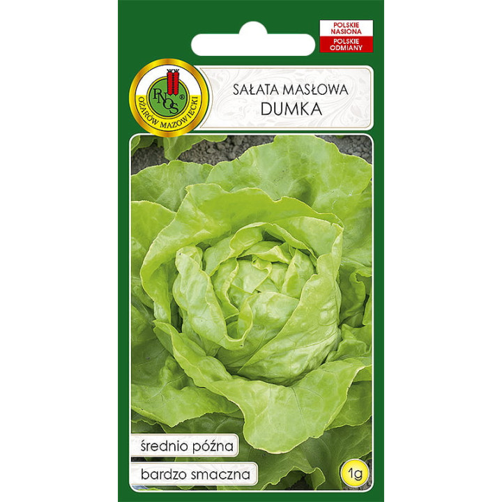 SAŁATA GŁOWIASTA MASŁOWA DUMKA 1g