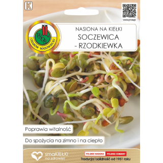 NASIONA NA KIEŁKI SOCZEWICA RZODKIEWKA 30g