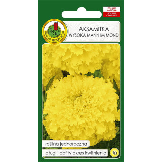 AKSAMITKA PEŁNA WYSOKA MANN IM MOND CYTRYNOWA 1g