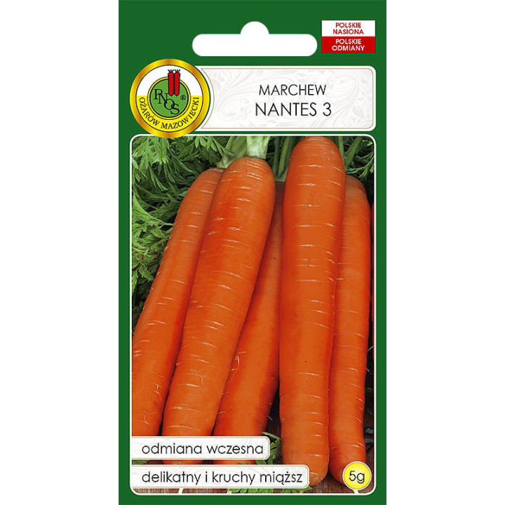 MARCHEW JADALNA NANTES 3 5g