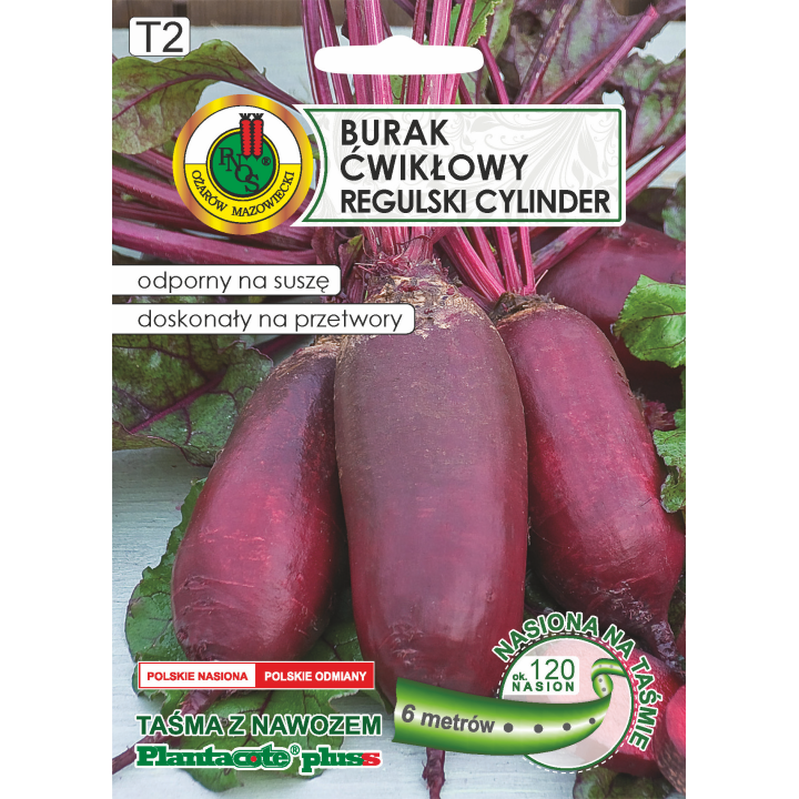 BURAK ĆWIKŁOWY REGULSKI CYLINDER Z NAWOZEM 6m