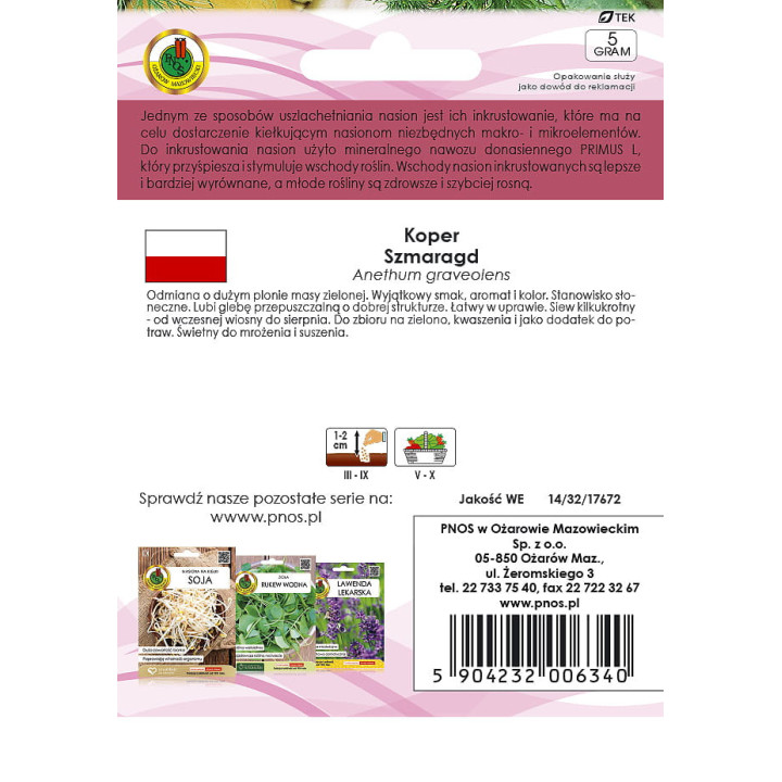 KOPER OGRODOWY SZMARAGD INKRUSTOWANY 5g