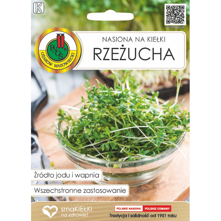 NASIONA NA KIEŁKI RZEŻUCHA 100g