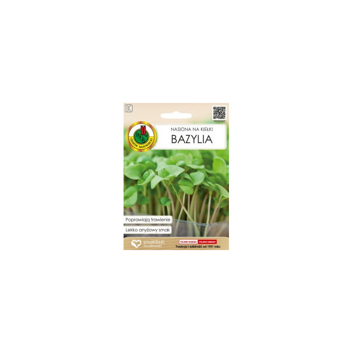 NASIONA NA KIEŁKI BAZYLIA 100g