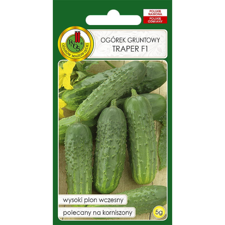 OGÓREK GRUNTOWY TRAPER F1 5g