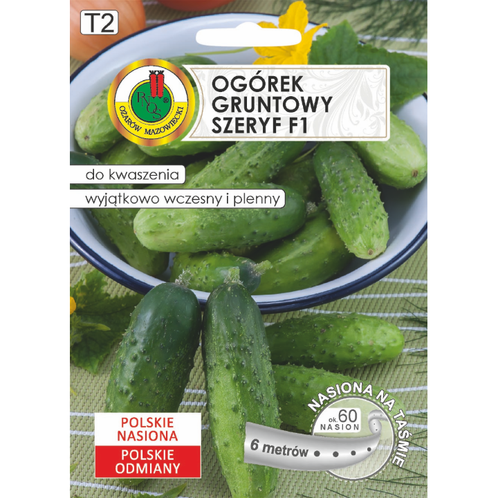 OGÓREK GRUNTOWY SZERYF F1 6m