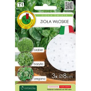 ZIOŁA ŚWIATA-ZIOŁA WŁOSKIE  3x8cm