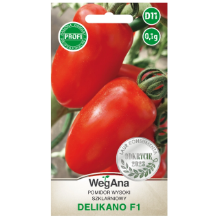 Pomidor wysoki - szklarniowy Delikano F1 0,1g