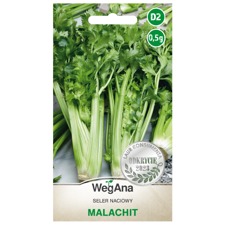 Seler naciowy Malachit (zielone ogonki) 0,5g