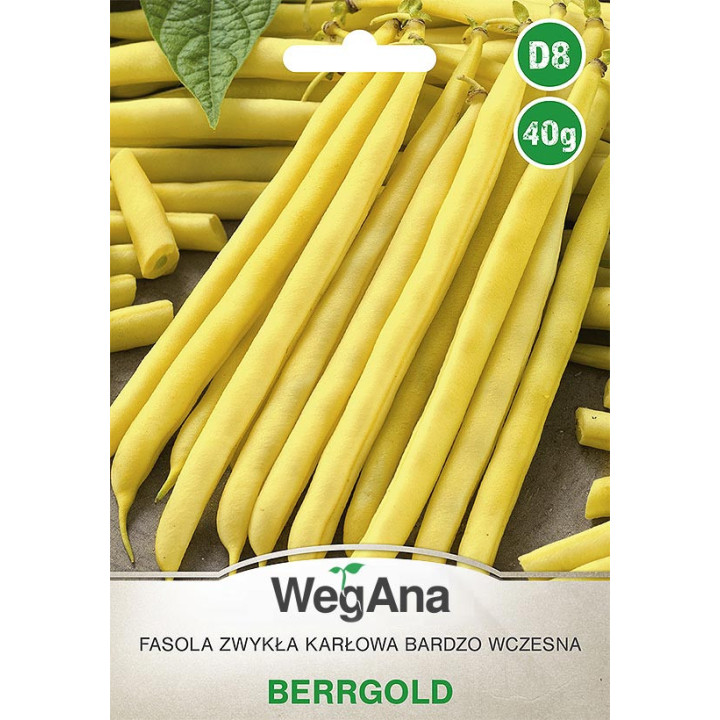 Fasola szparagowa karłowa żółtostrąkowa Berrgold 40g