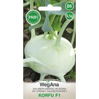 Kalarepa - biała Korfu F1 0,5g