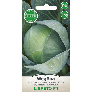 Kapusta głowiasta biała Libreto F1 0,5g