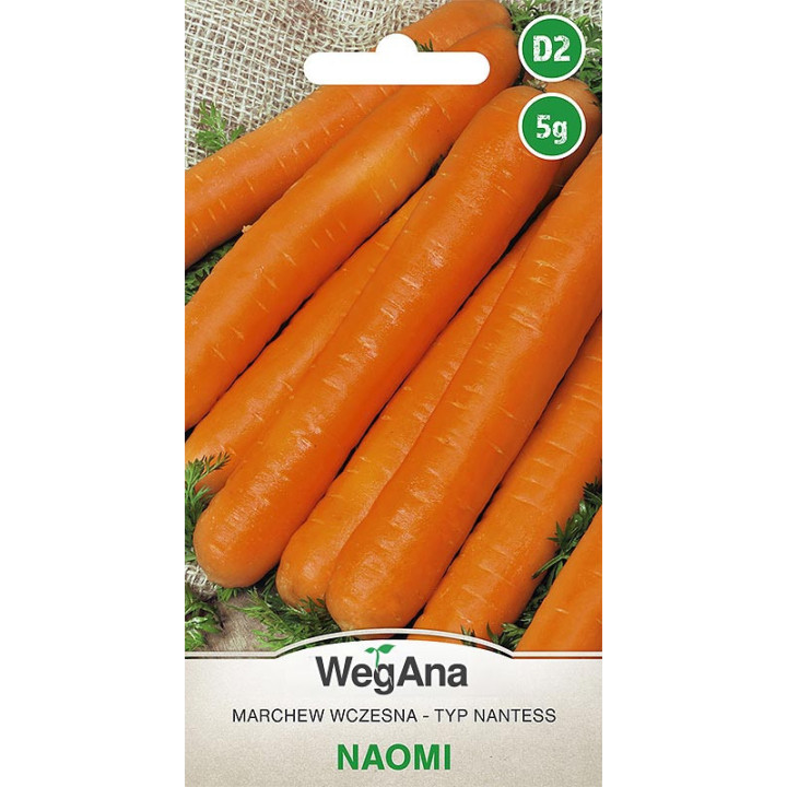 Marchew jadalna - typ Nantess Naomi 5g