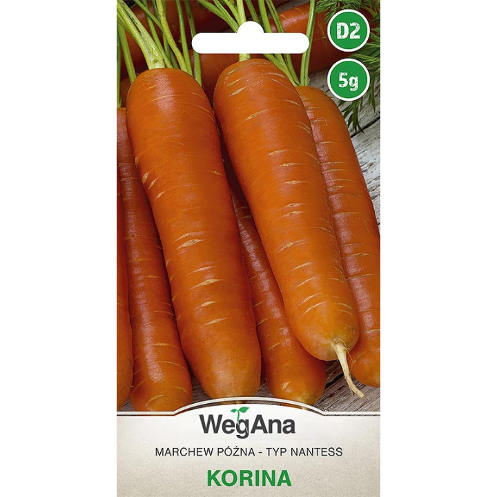Marchew jadalna - typ Nantess Korina 5g