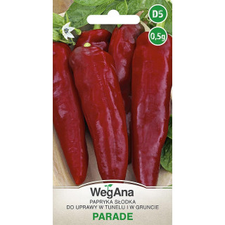Papryka słodka - do tunelu i gruntu Parade 0,5g