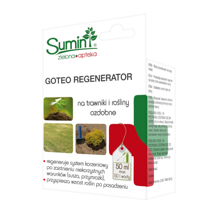 SUMIN GOTEO REGENERACJA TRAWNIKI I R.OZD. 50ML